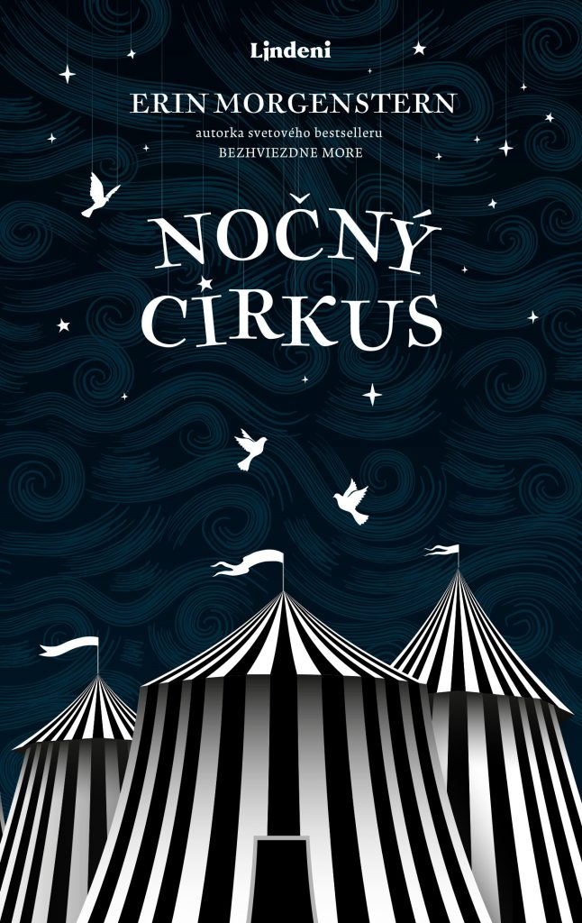 Kniha Nočný cirkus, Erin Morgenstern.